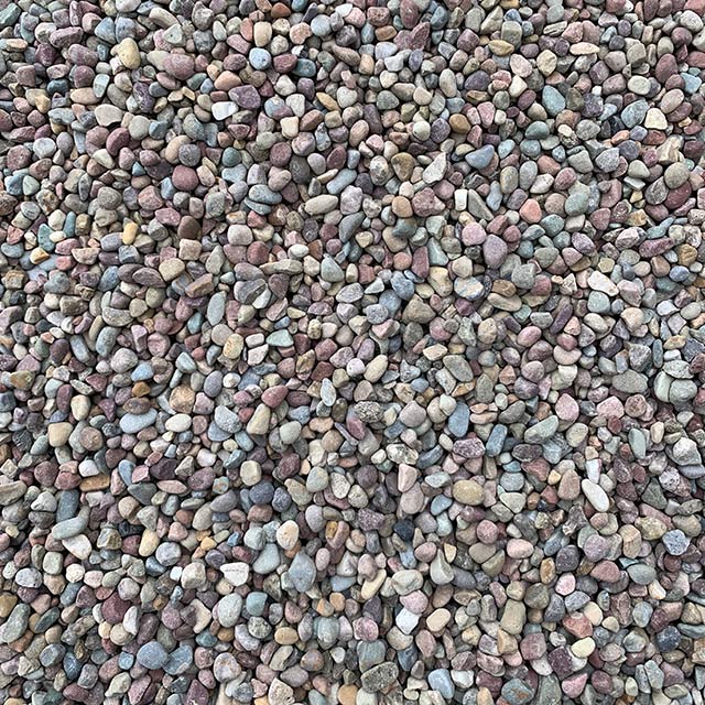 Rainbow Pea Gravel